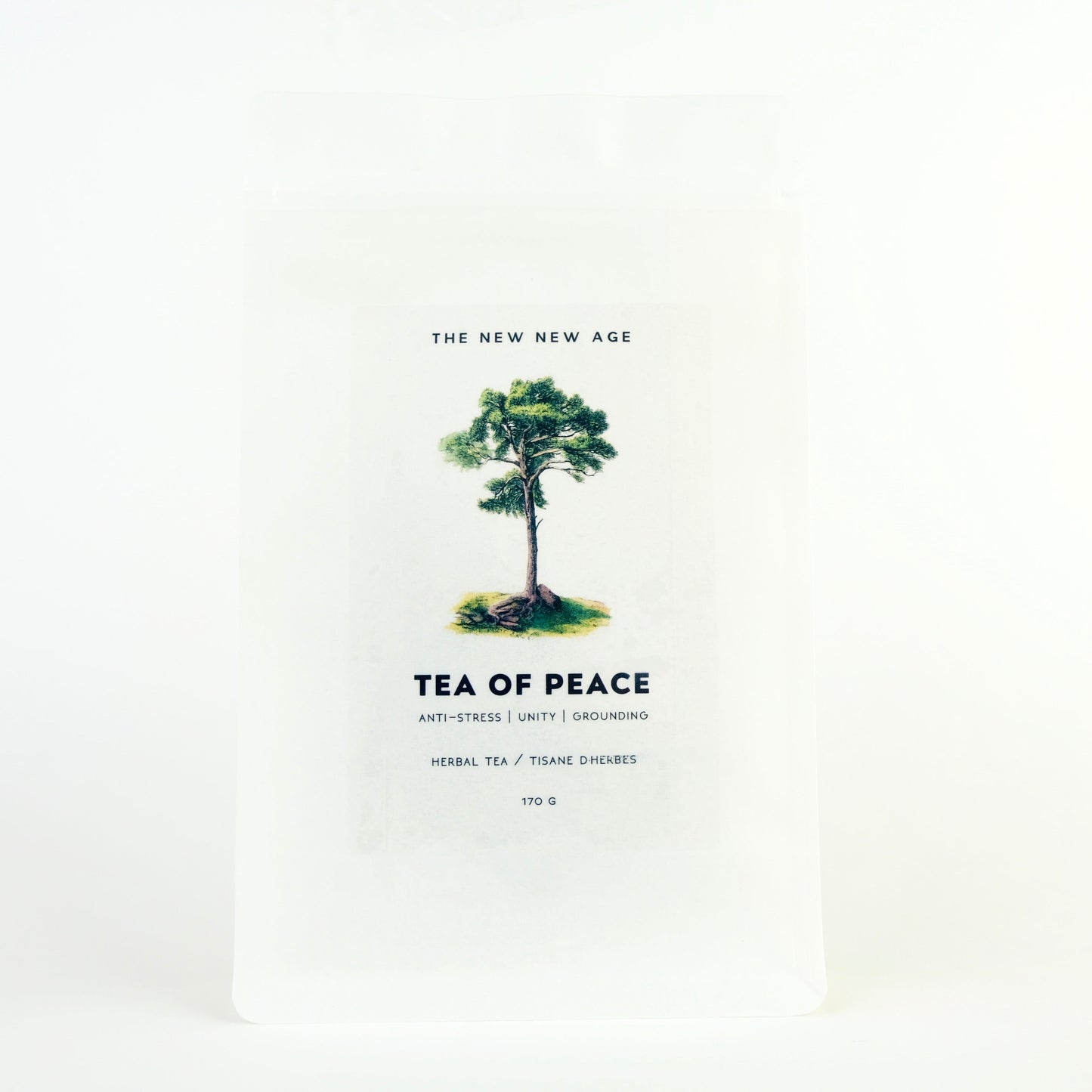 TEA OF PEACE // pine + reishi tea