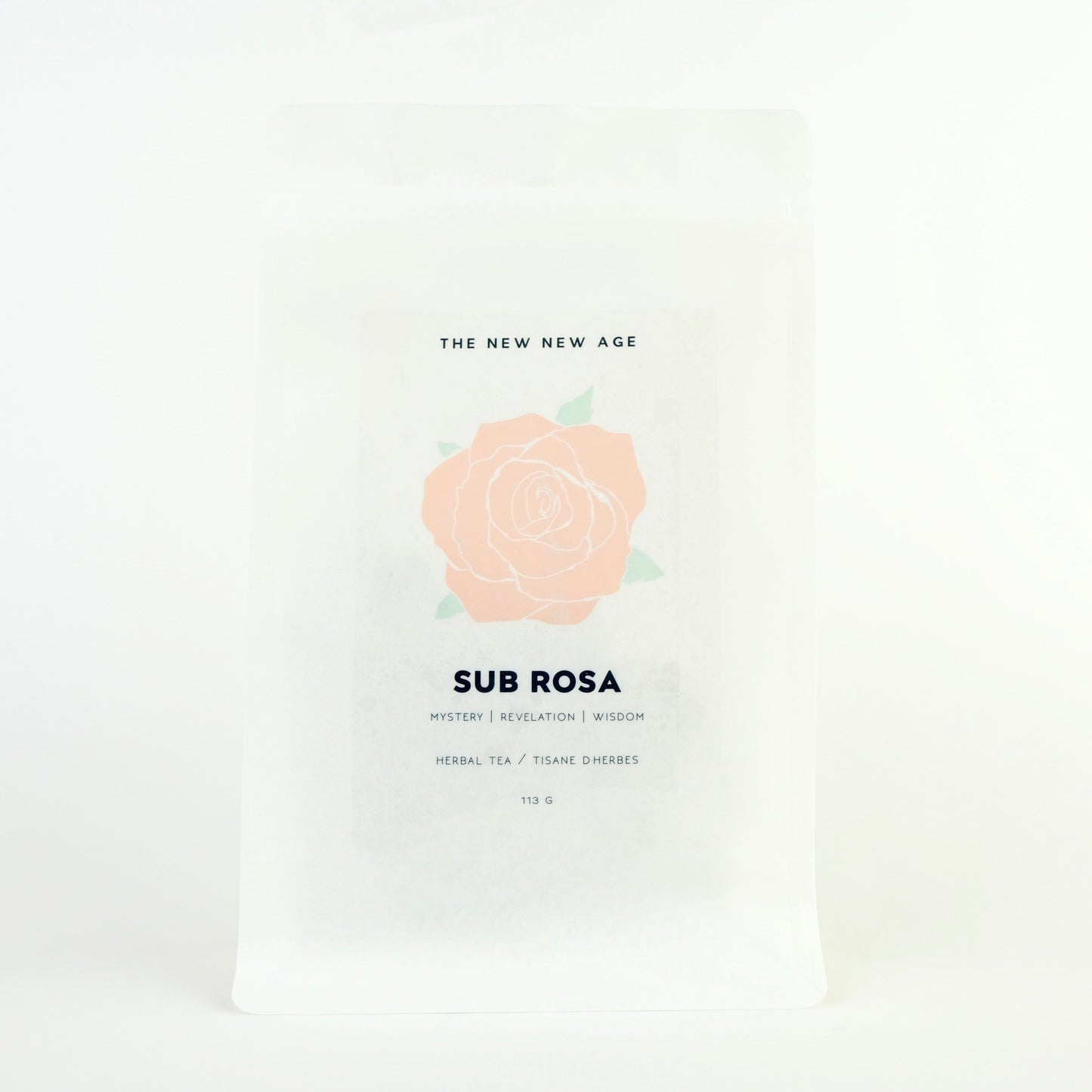 SUB ROSA // rhodiola, rose + holy basil tea