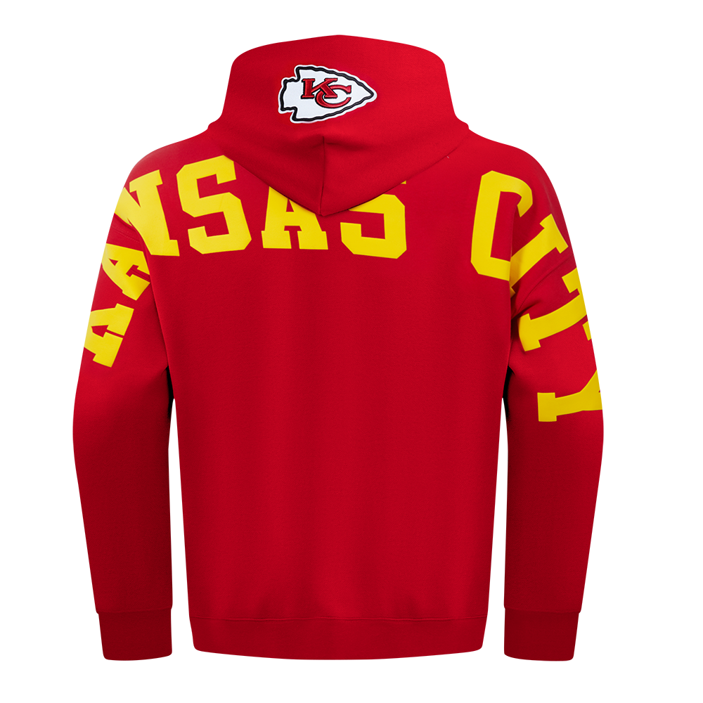 Kansas City Chiefs Wingspan M Drop Shoulder FLC PO Hoodie