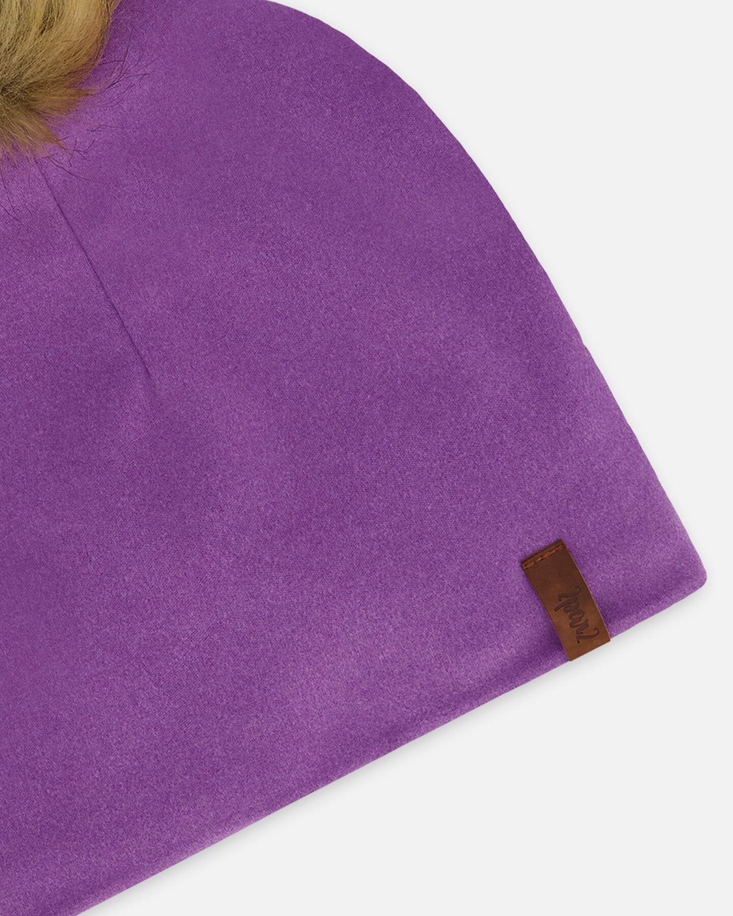 Mid-Season Jersey Pompom Hat Lavender