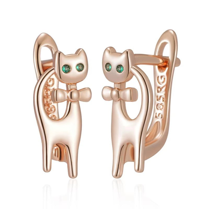 Hollow Pattern Heart-shaped Earrings For Women