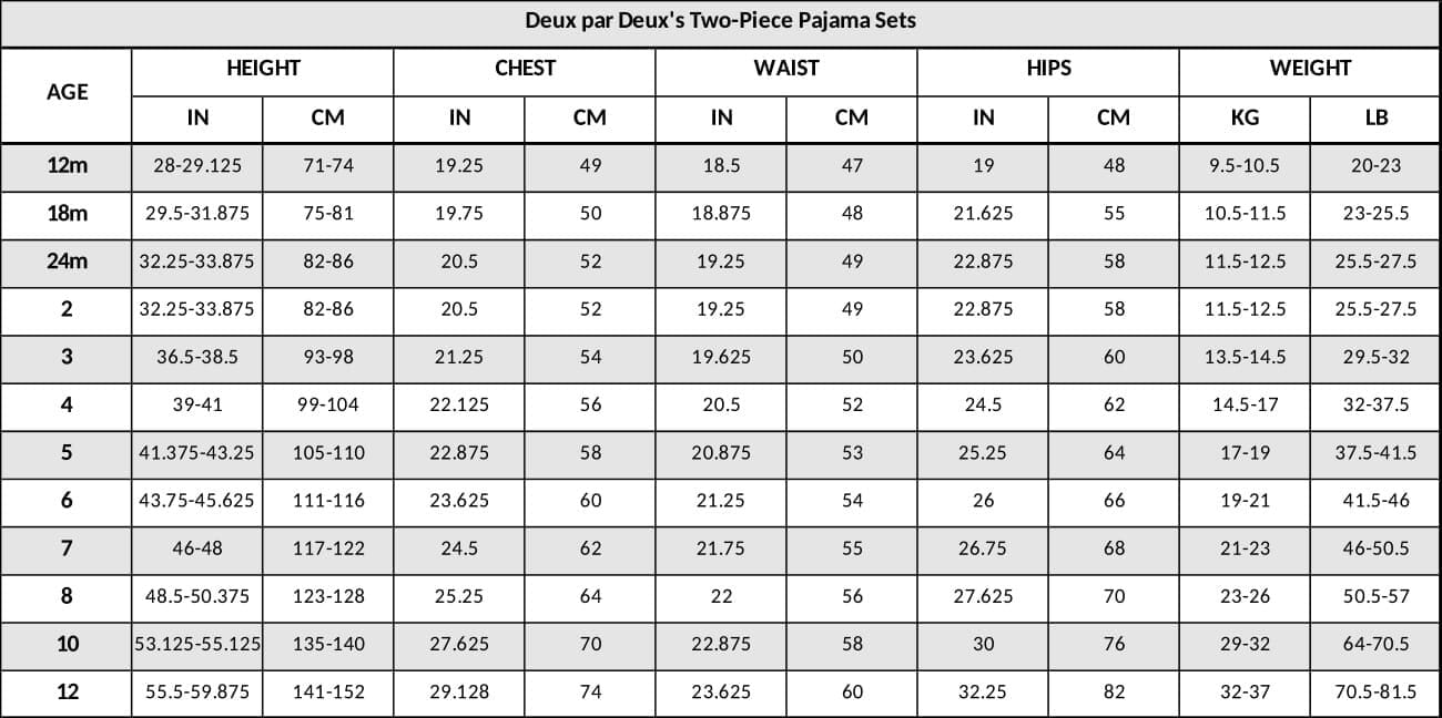 Organic Cotton Two-Piece Pajamas Off-White Flower Print