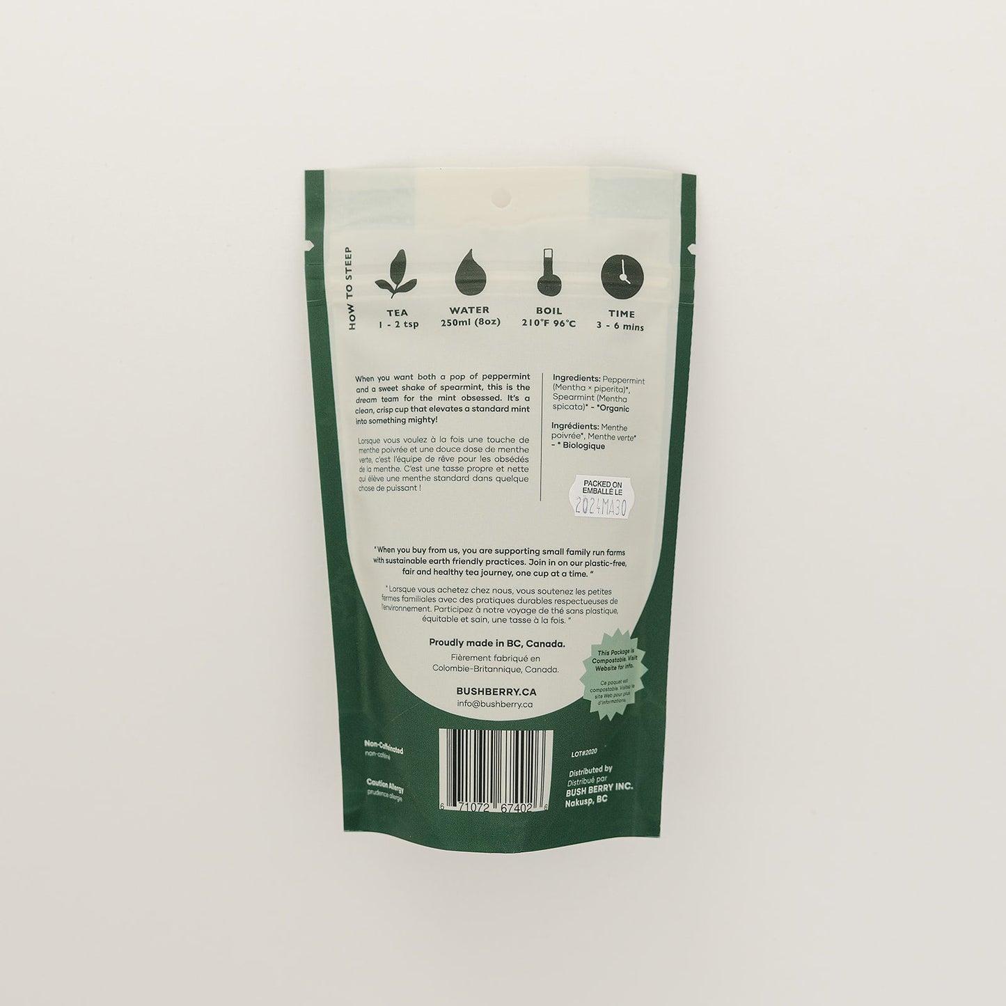 Organic Mighty Minty Tea