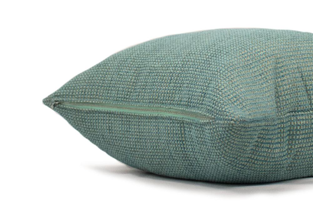 Turquoise Boucle Cushion Cover