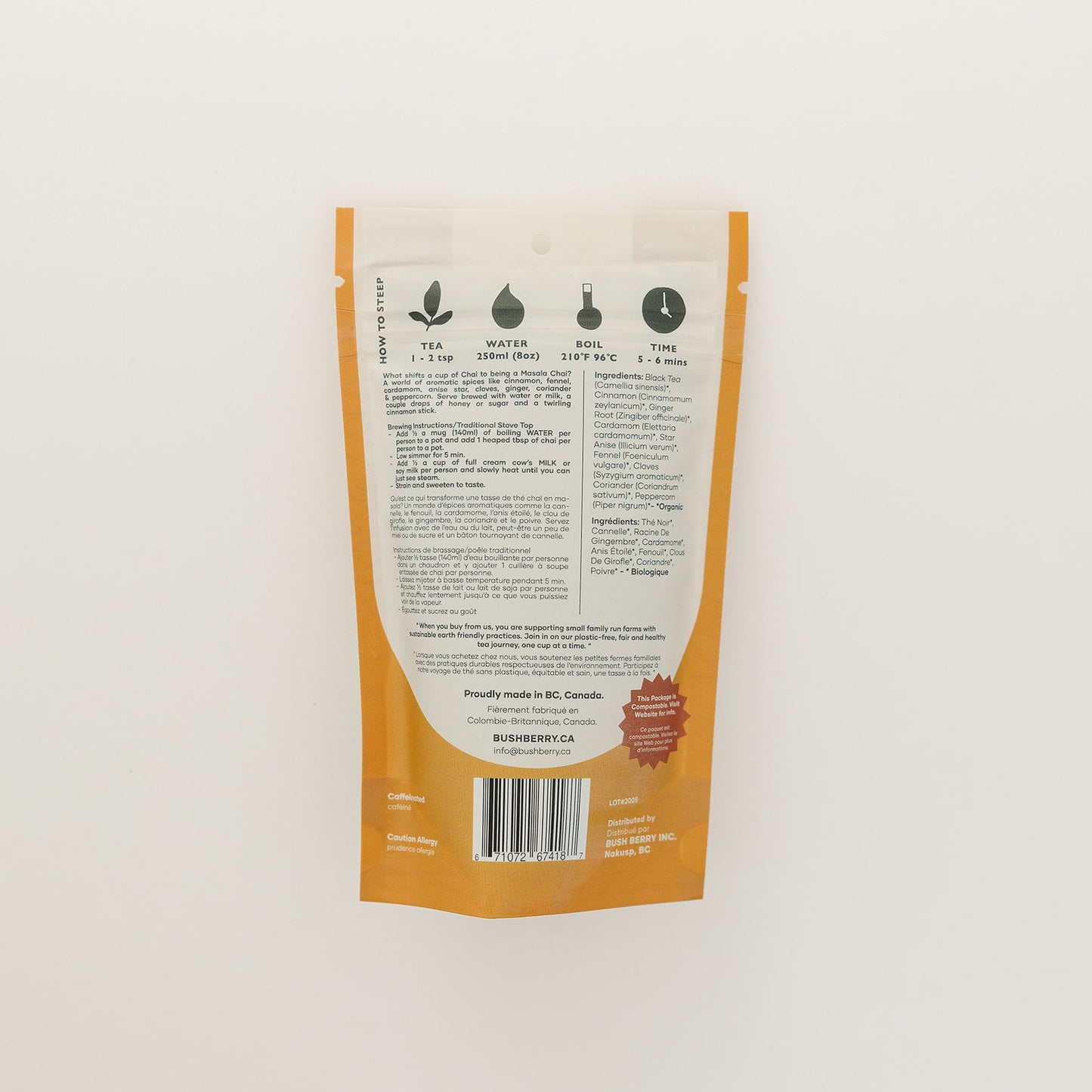 Organic Pumpkin Spice Tea