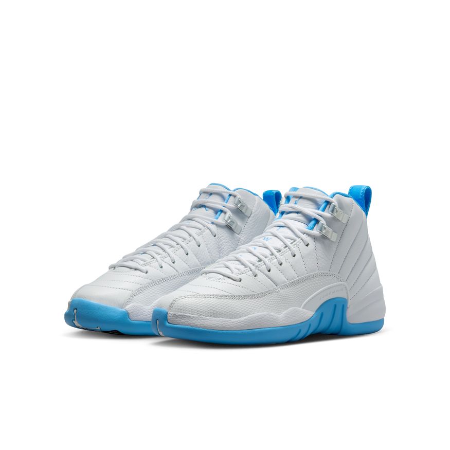Y Air Jordan 12 Retro "White and University Blue" 153265-112