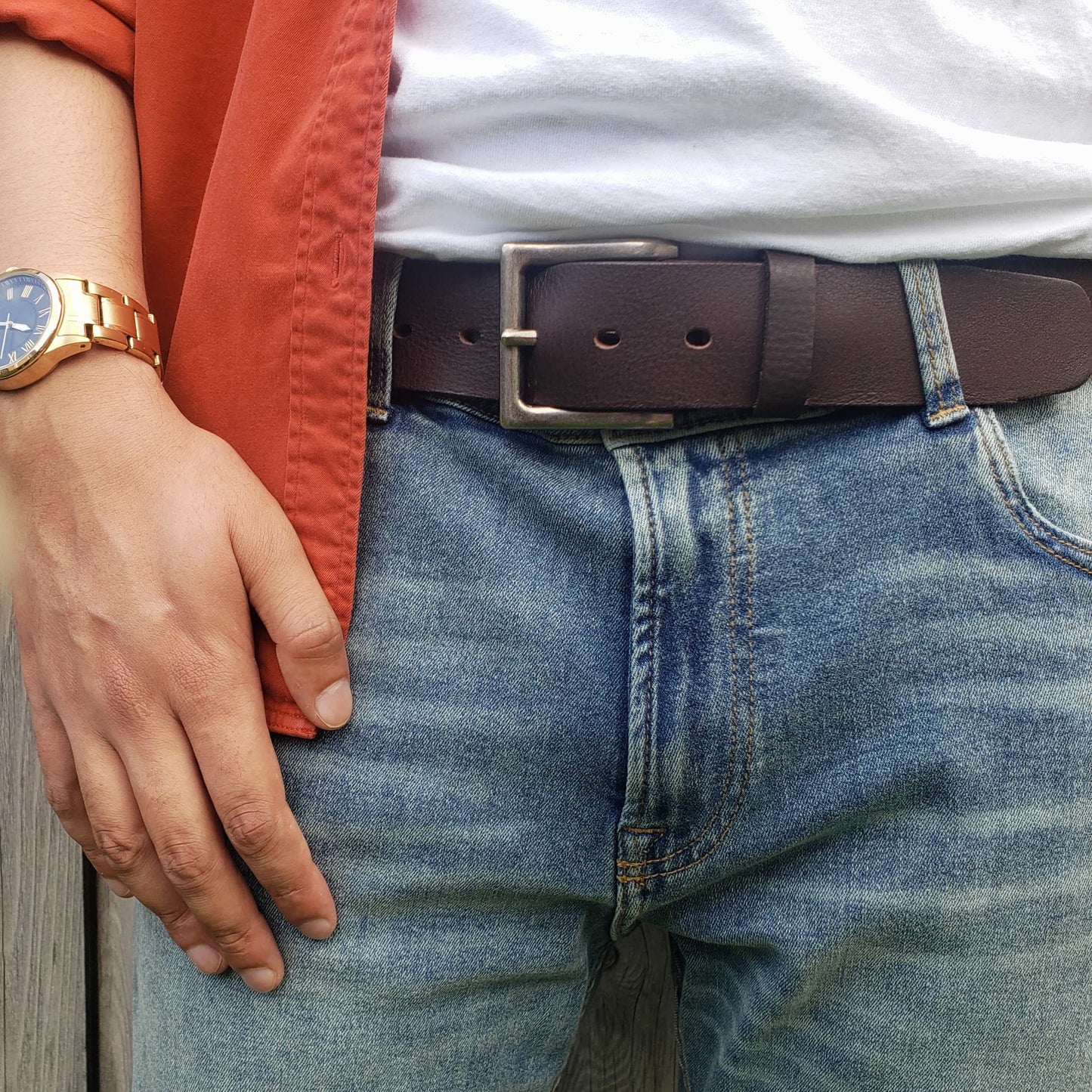 The Long Haul Belt - Classic Black 100% Real Leather Belt