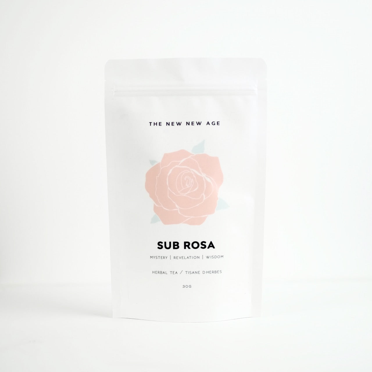 SUB ROSA // rhodiola, rose + holy basil tea