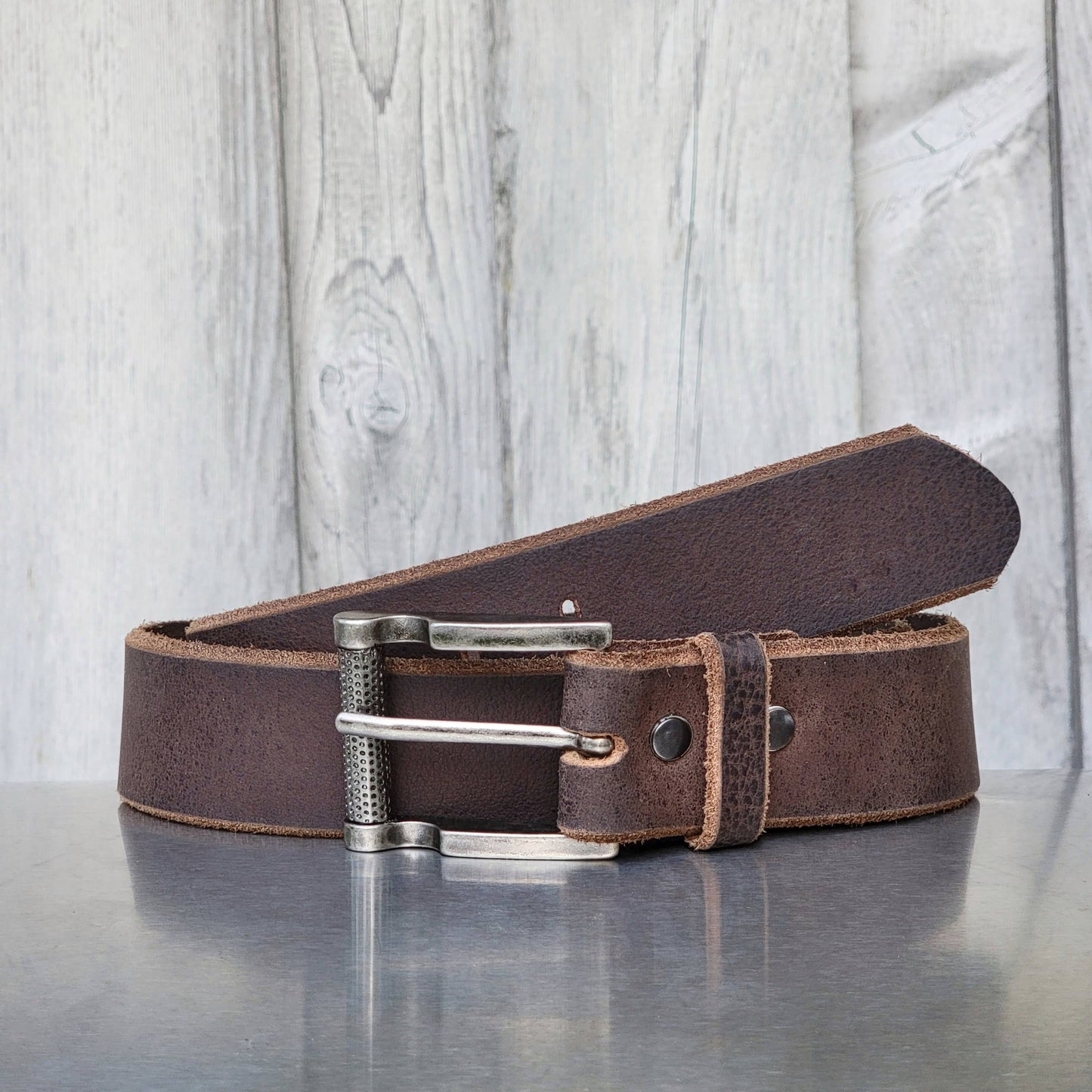 The Pinnacle Belt - Black 100 % Premium Leather Belt