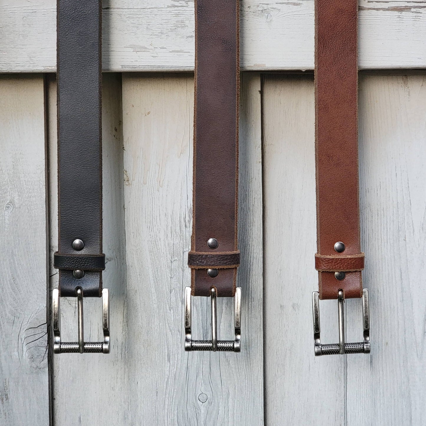 The Pinnacle Belt - Brown 100 % Premium Leather Belt