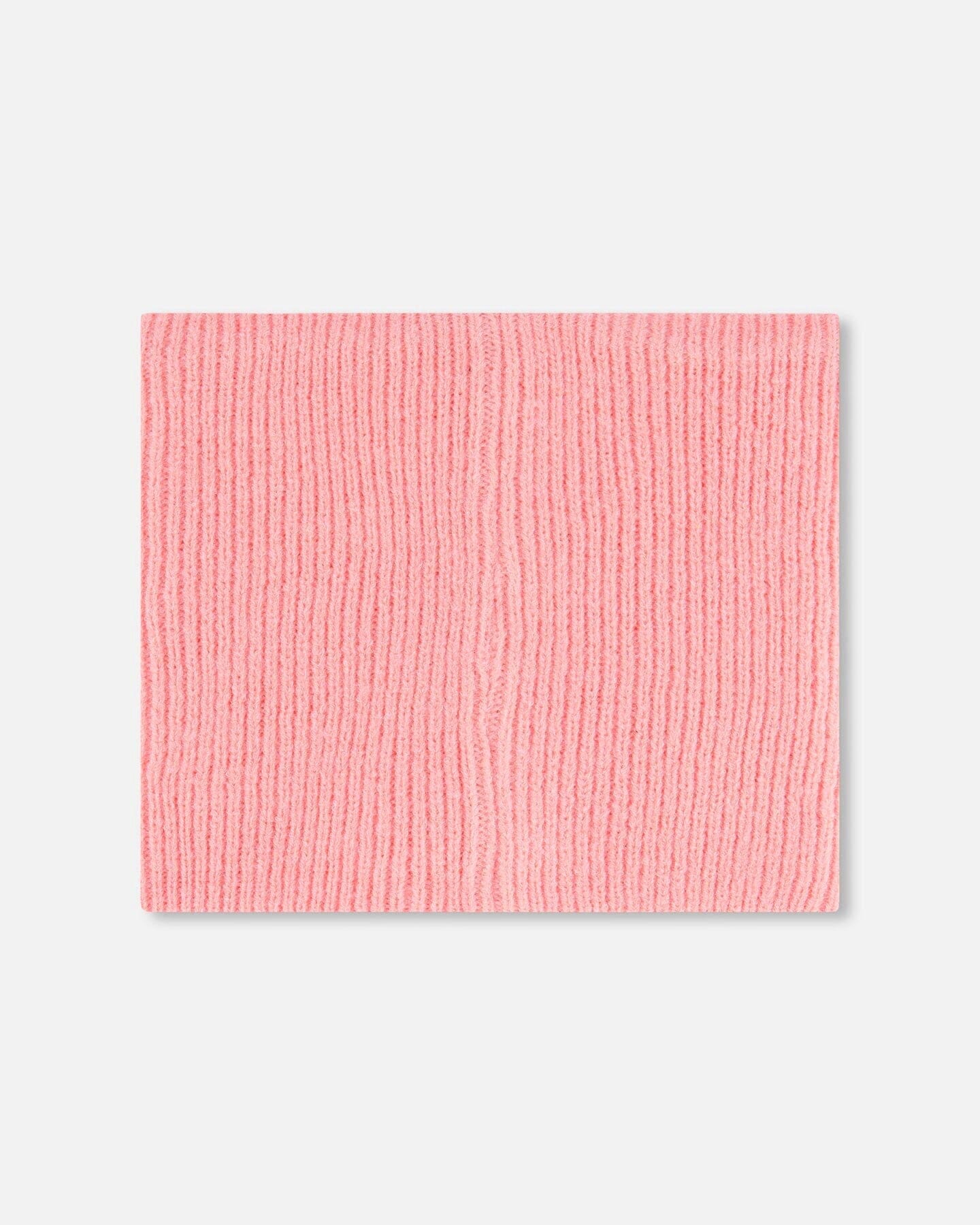 Mid-Season Knit Neckwarmer Pink