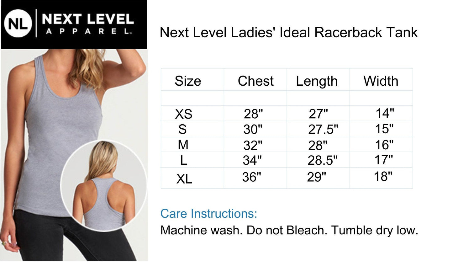 Installing Muscles Please Wait Racerback Tank Top