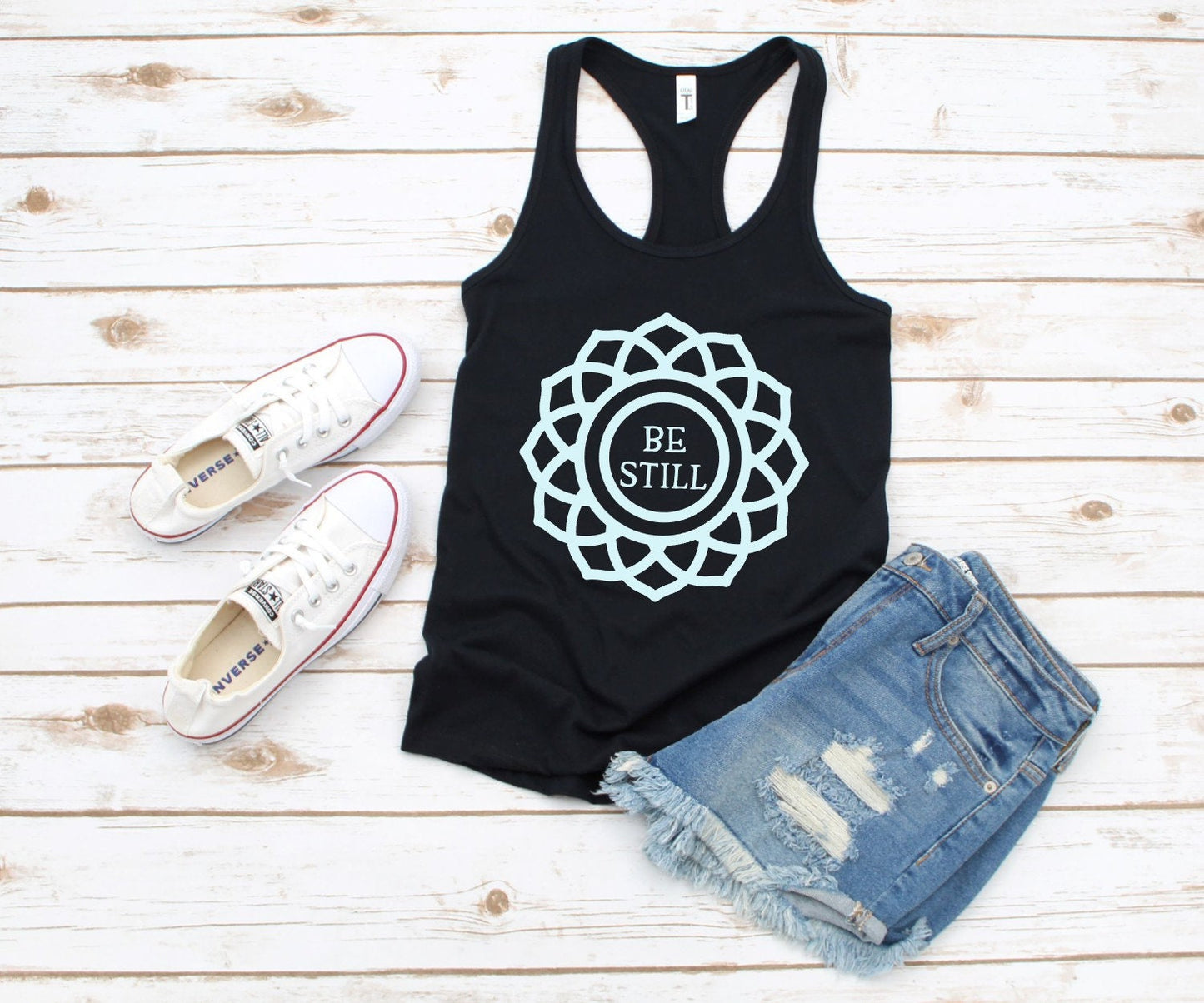 Be Still Mandala Yoga Tank Top