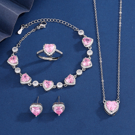 Zircon Necklace Women's Suit Special-interest Design