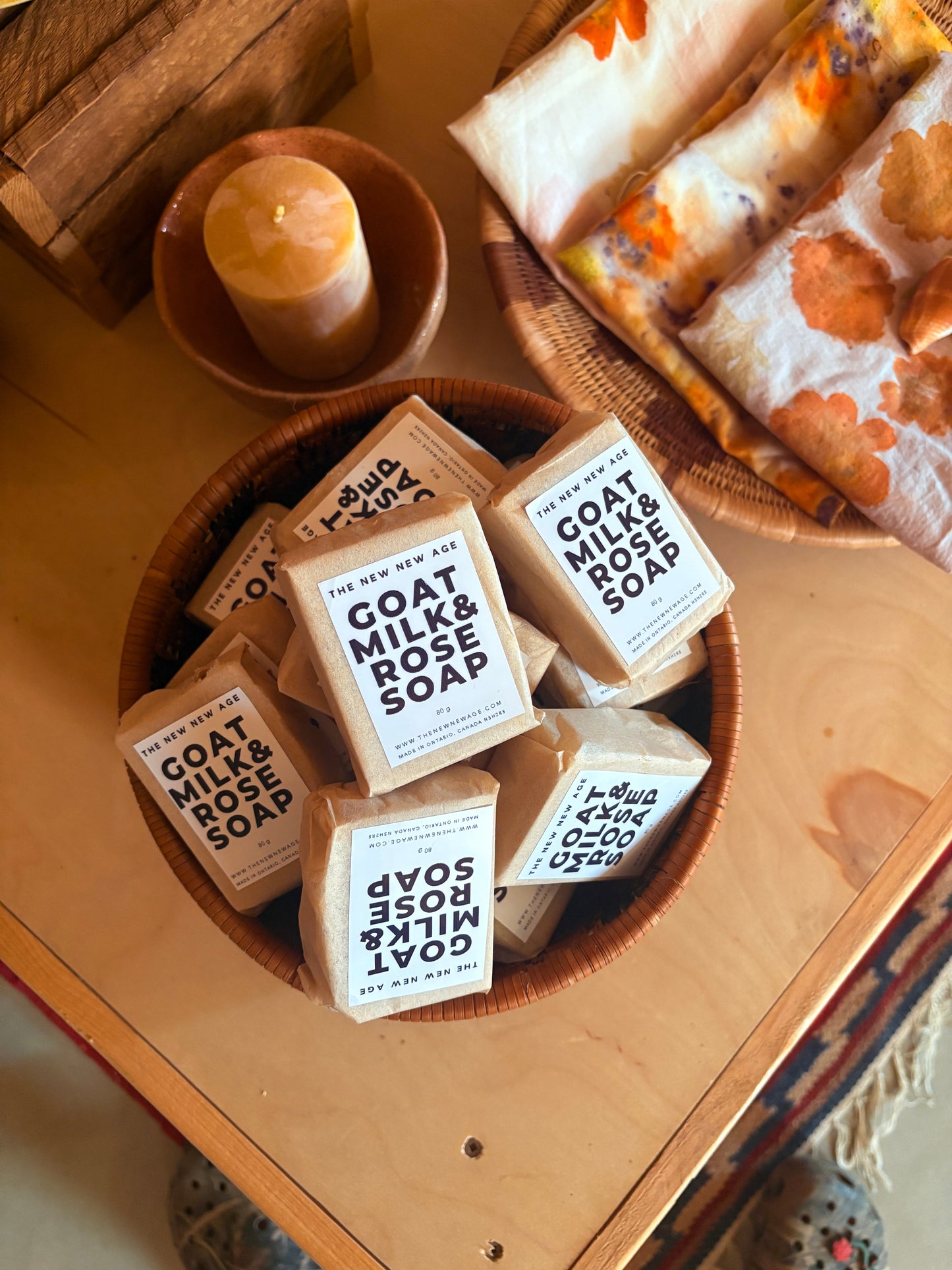 GOAT MILK & ROSE SOAP