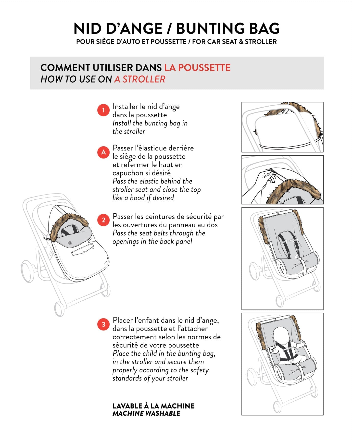 Bunting Bag Designed For Car Seat And Stroller Chanterelle