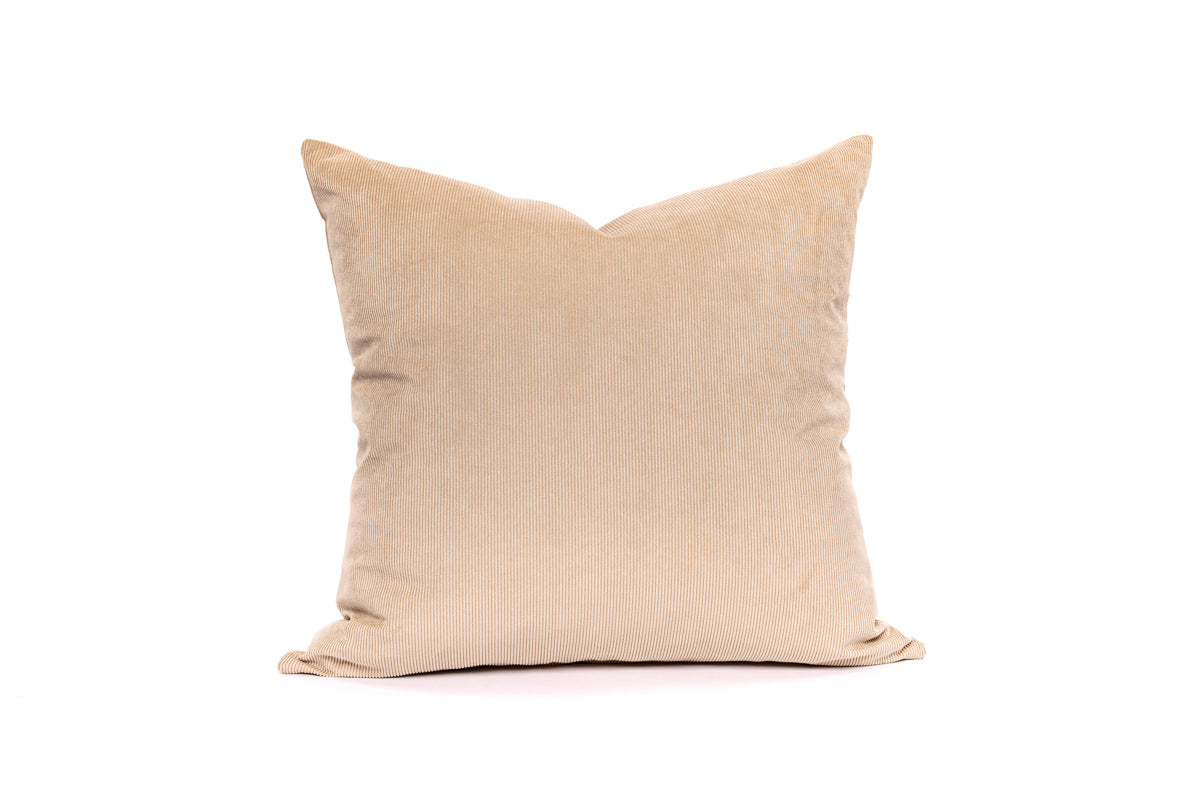 Tan Cord Cushion Cover