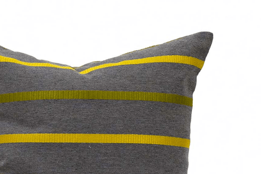 Carbon Stripe Cushion Cover