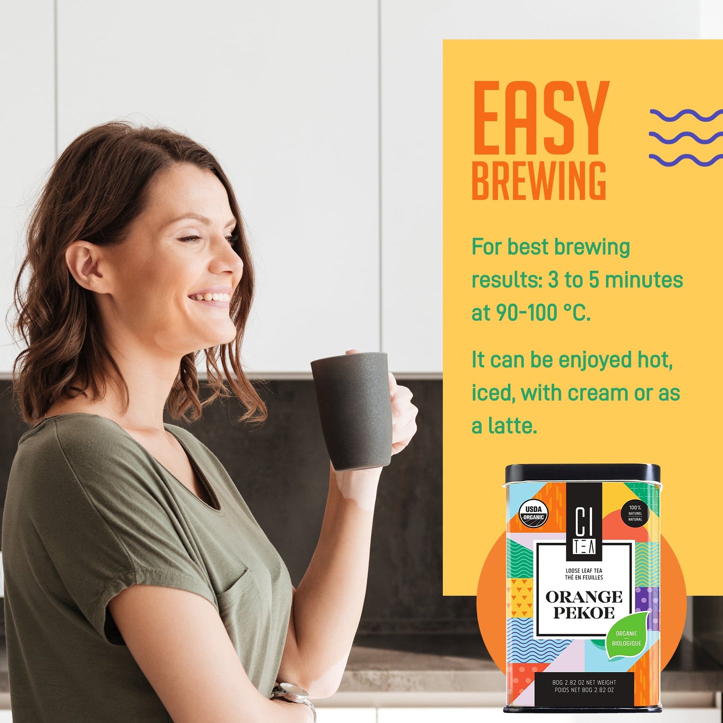 Organic Orange Pekoe Loose Leaf Tea Bundle of Two