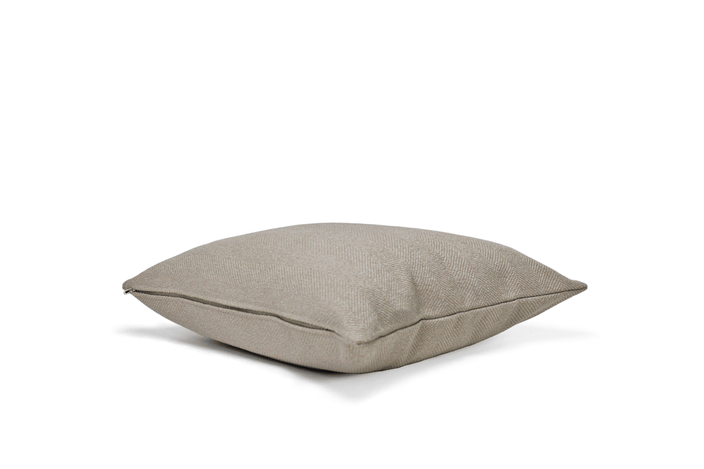 Silver Chevron Cushion Cover