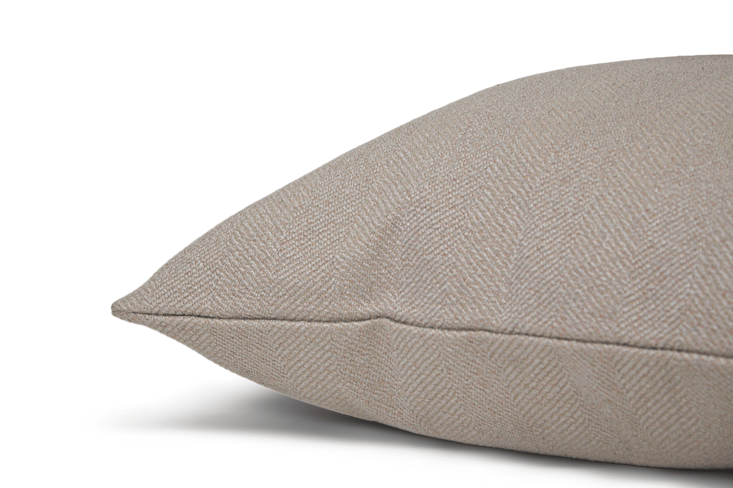 Silver Chevron Cushion Cover