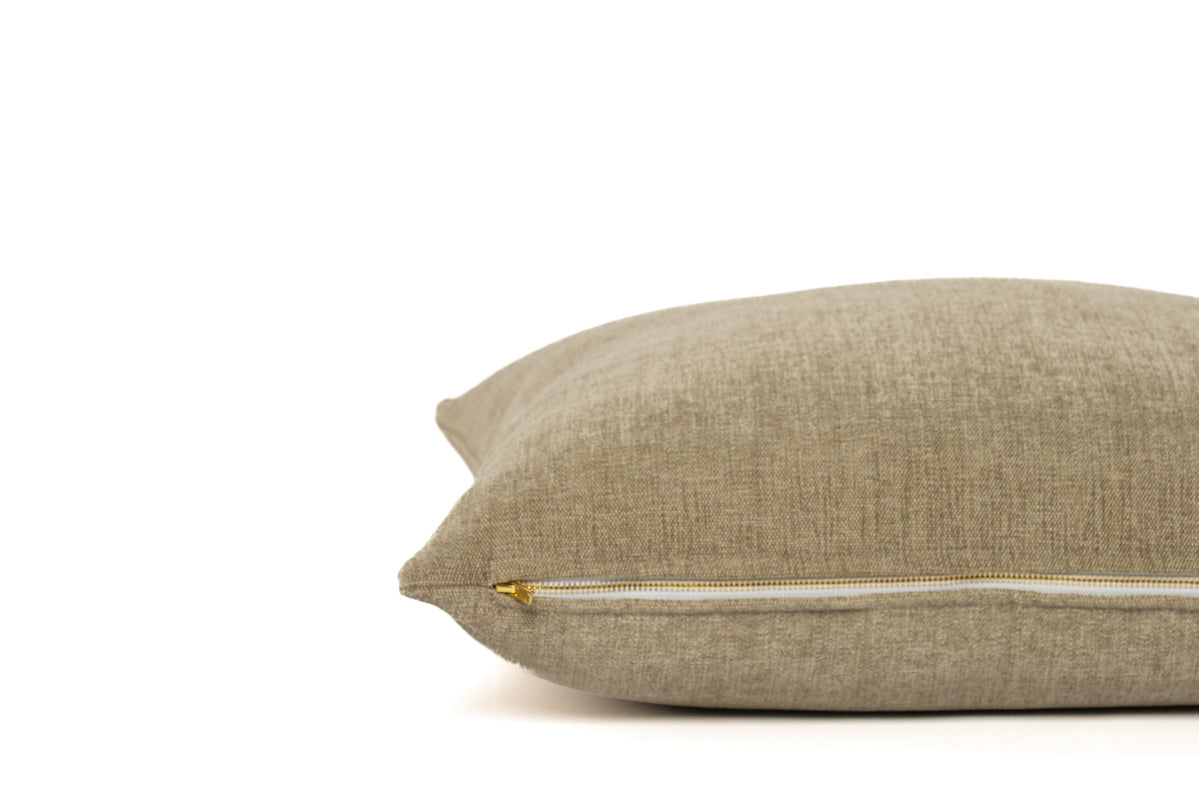 Ecru Chenille Cushion Cover