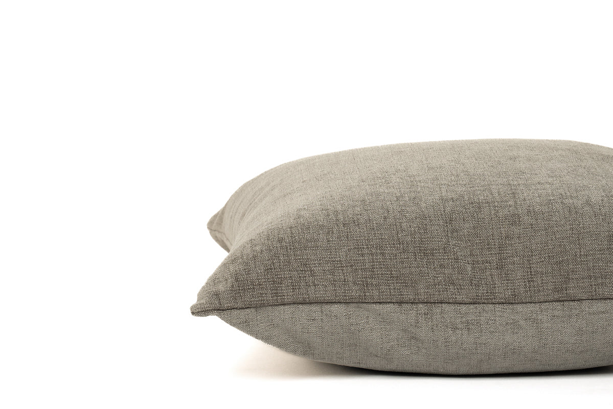 Grey Chenille Cushion Cover