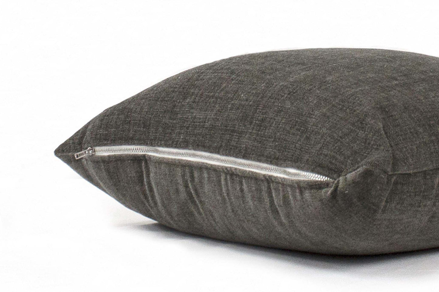 Slate Chenille Cushion Cover