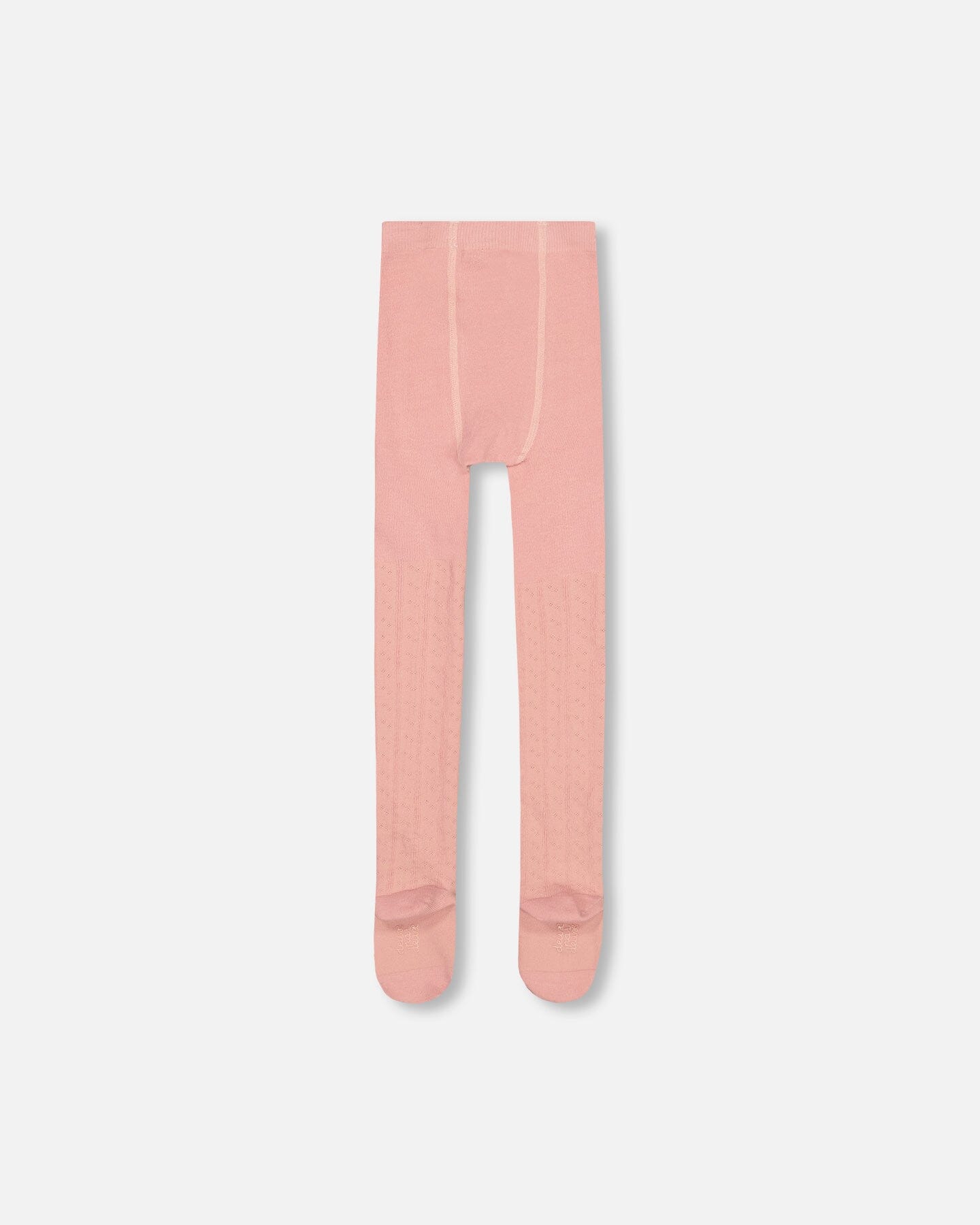 Cable Tights Powder Pink