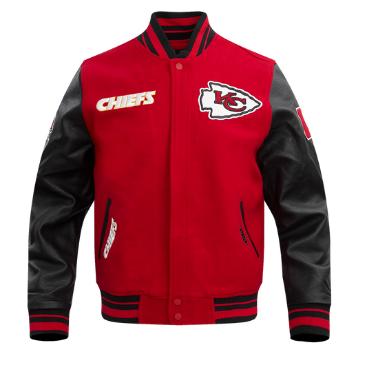 Kansas City Chiefs Retro Classics Rib Wool Varstiy Jacket