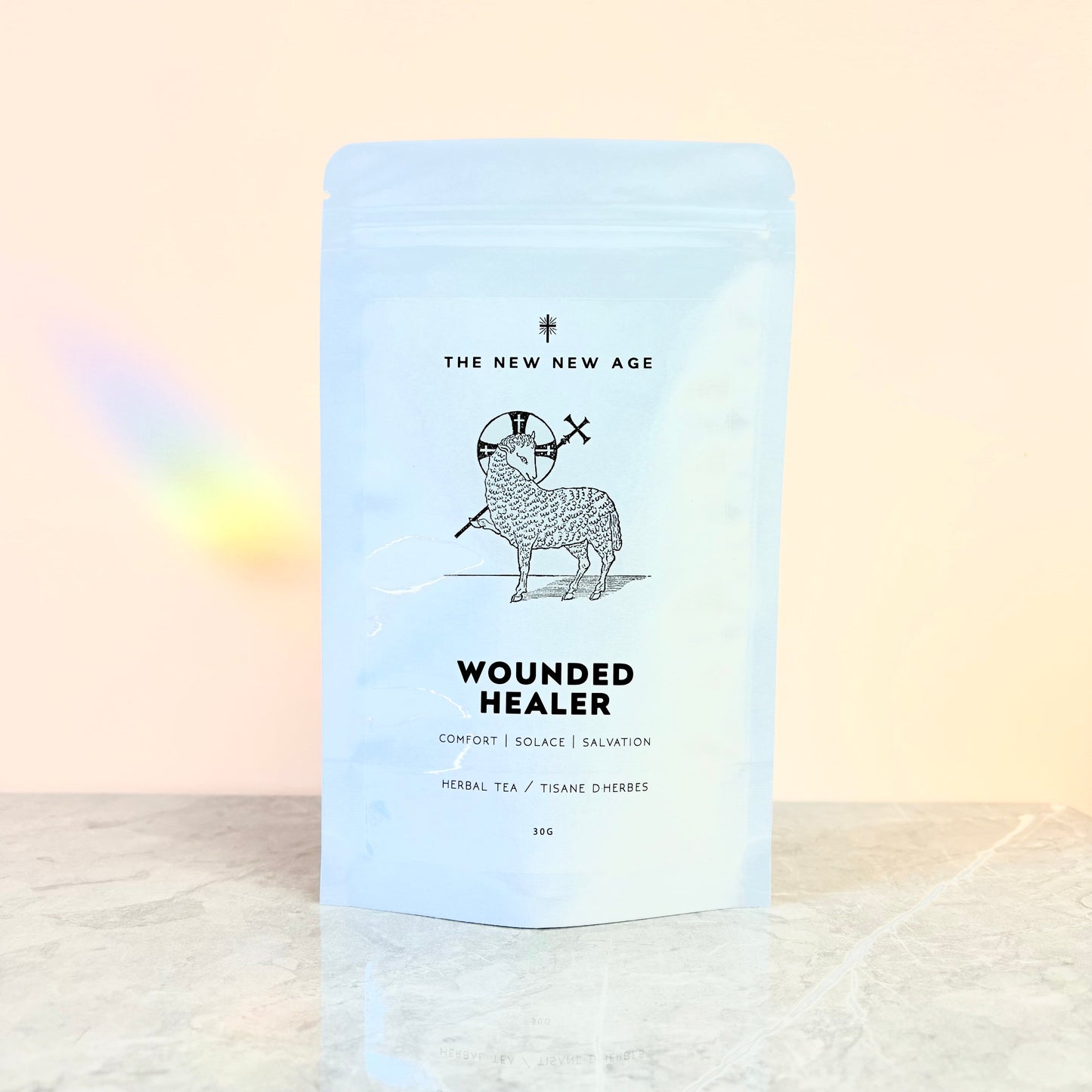 WOUNDED HEALER // lemon balm + ginger + yarrow