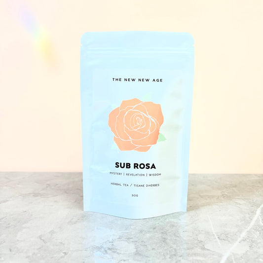 SUB ROSA // rhodiola, rose + holy basil tea