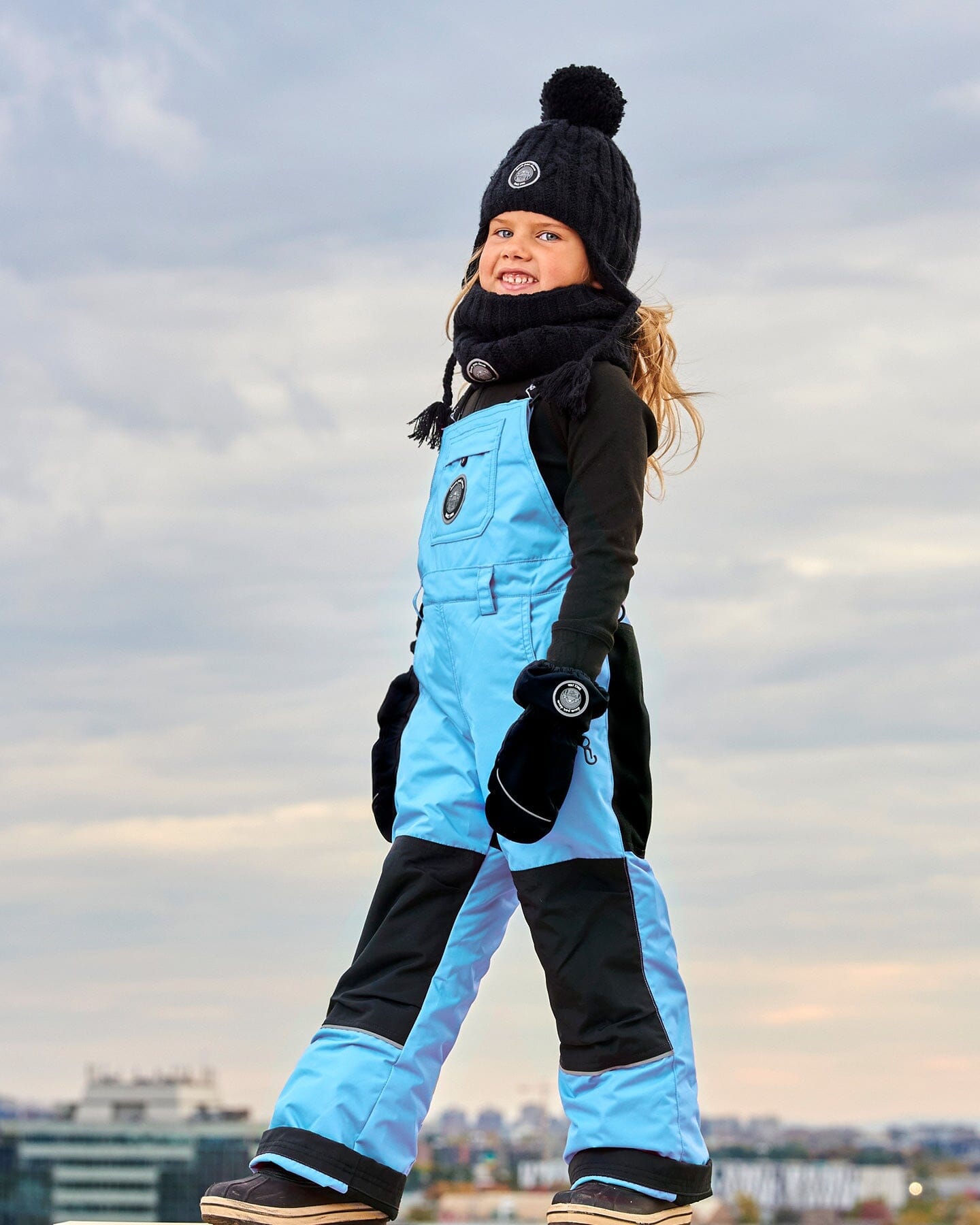 Overall Snow Pants Air Blue