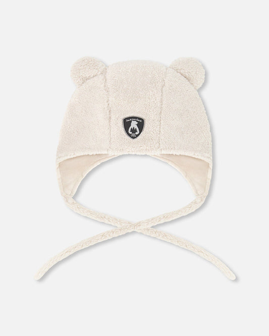 Sherpa Baby Hat Off White