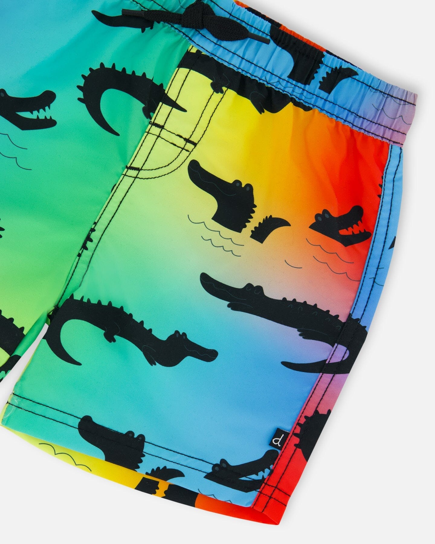 Printed Boardshorts Multicolored Crocodile