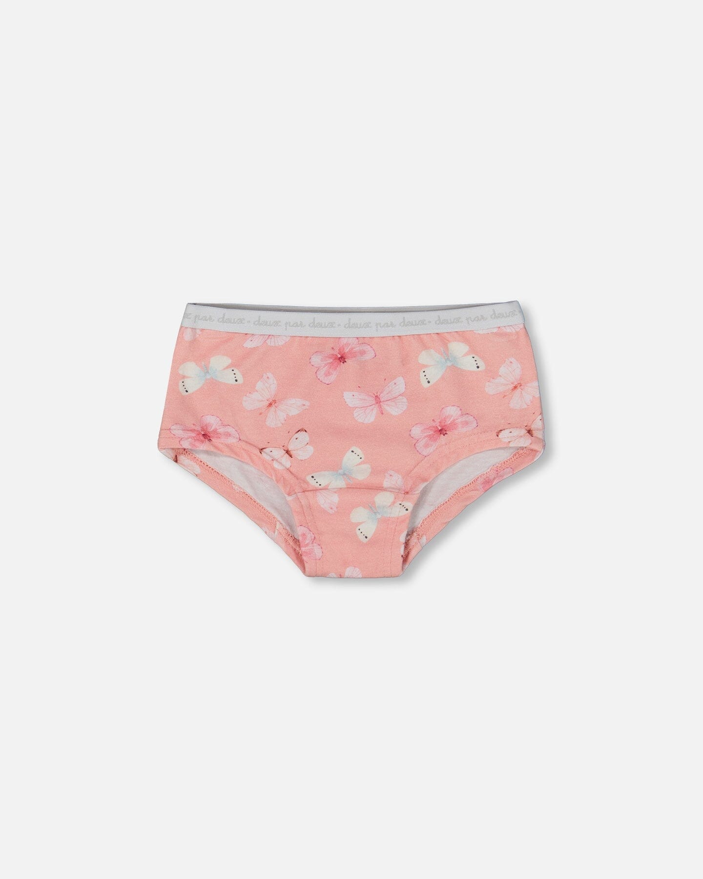 Printed Organic Cotton Boyshort Panties (Pack Of 3) Multicolored