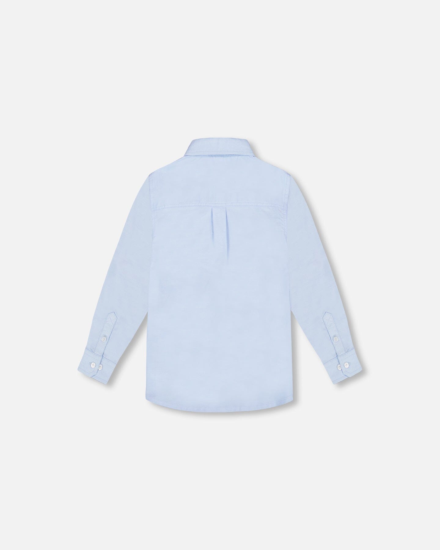 Long Sleeve Button Down Shirt Pale Blue