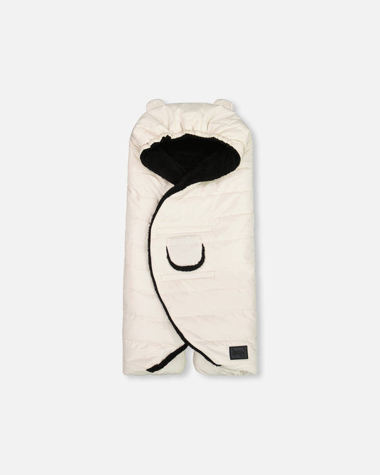 Snugly Baby Wrap Designed For Car Seat And Stroller Off-White