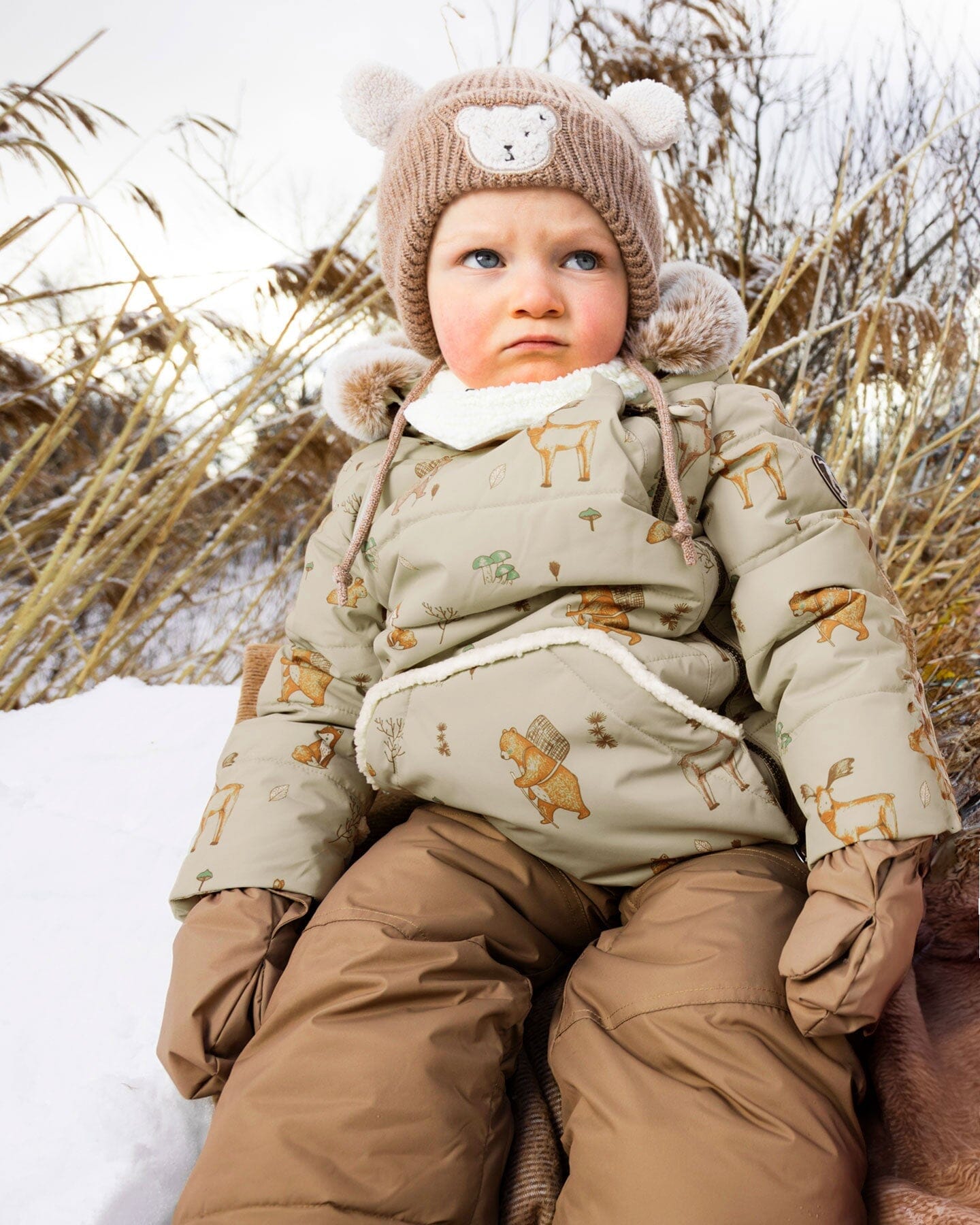 Two-Piece Baby Snug Snowsuit Chanterelle