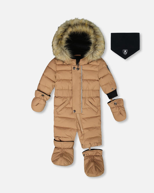 One-Piece Baby Original Puffy Snowsuit Chanterelle