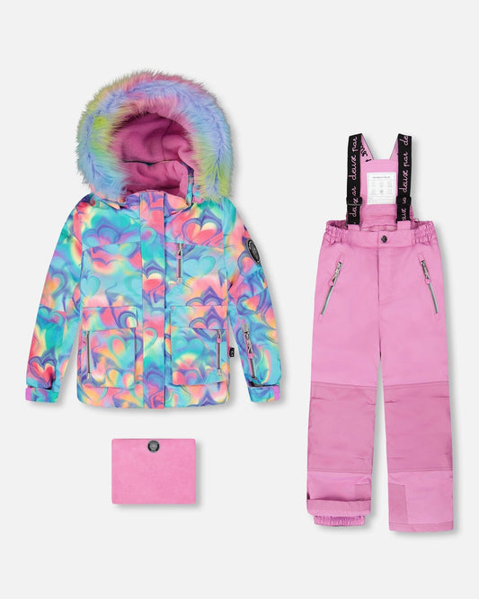 Two-Piece Play Snowsuit Purple
