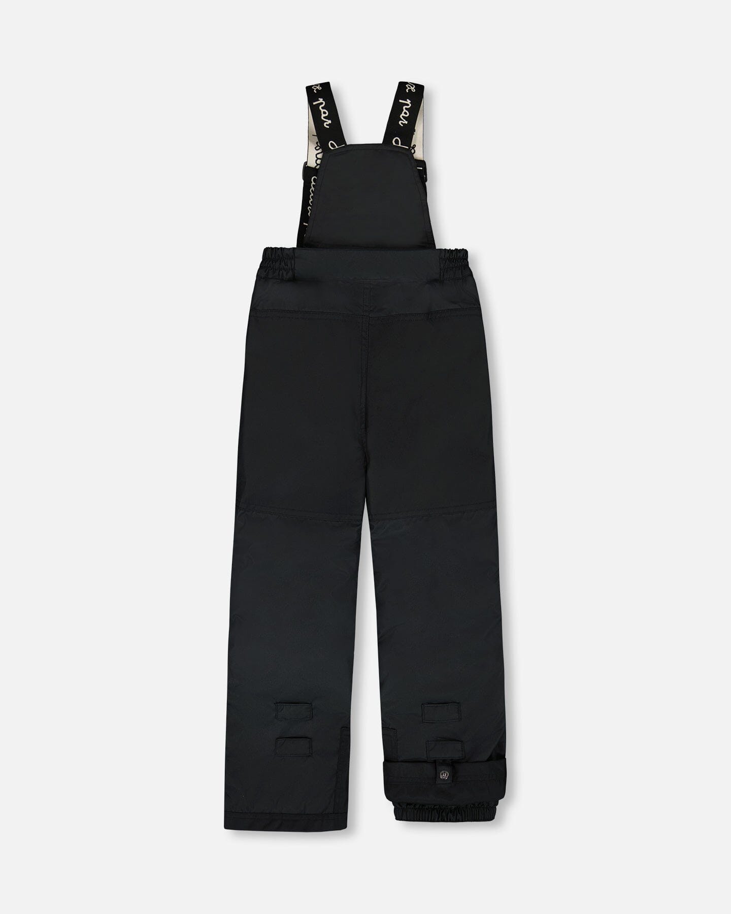 Two-Piece Play Snowsuit With Animal Print Jacket Black