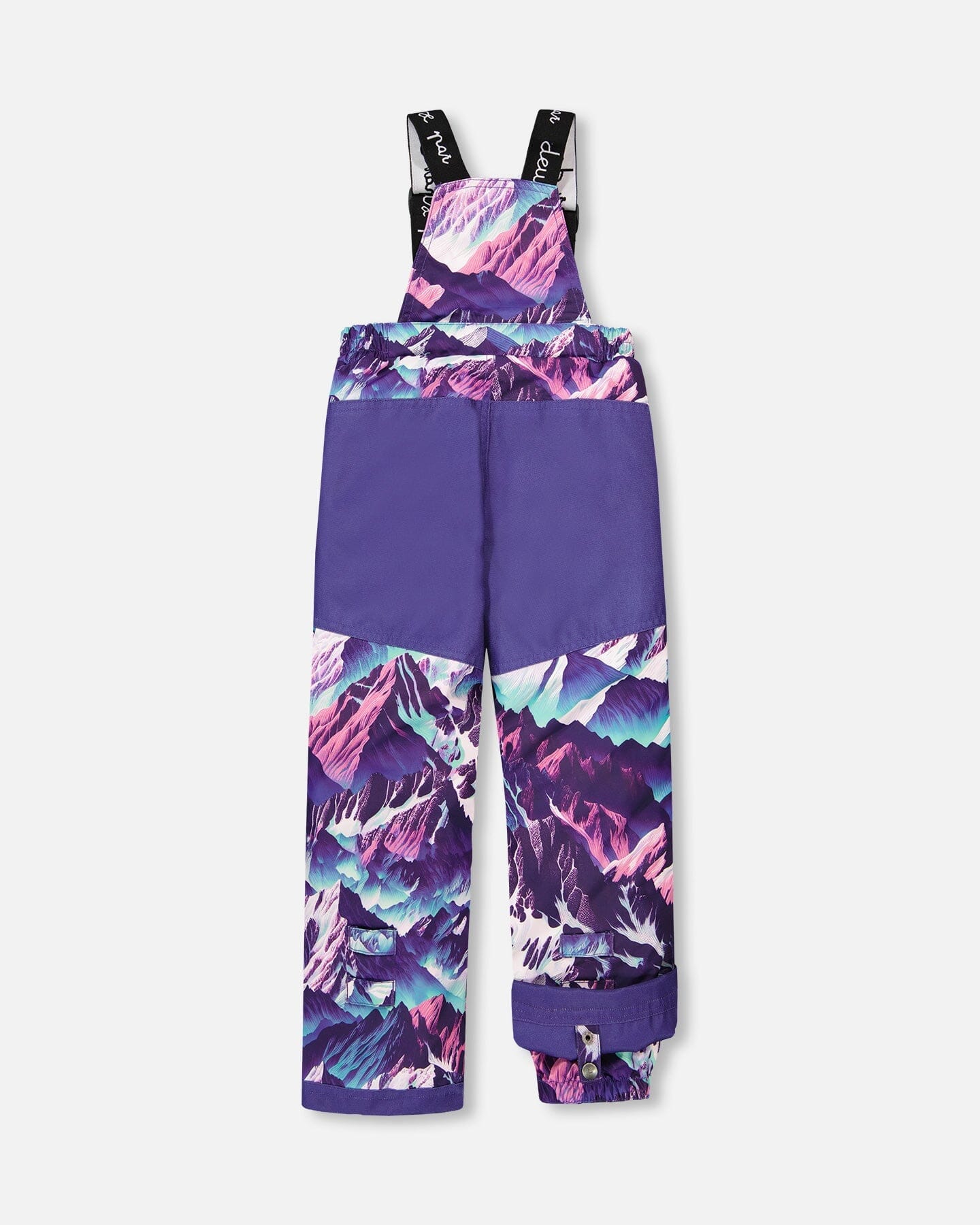 Two-Piece Play Snowsuit Purple Mountain Print