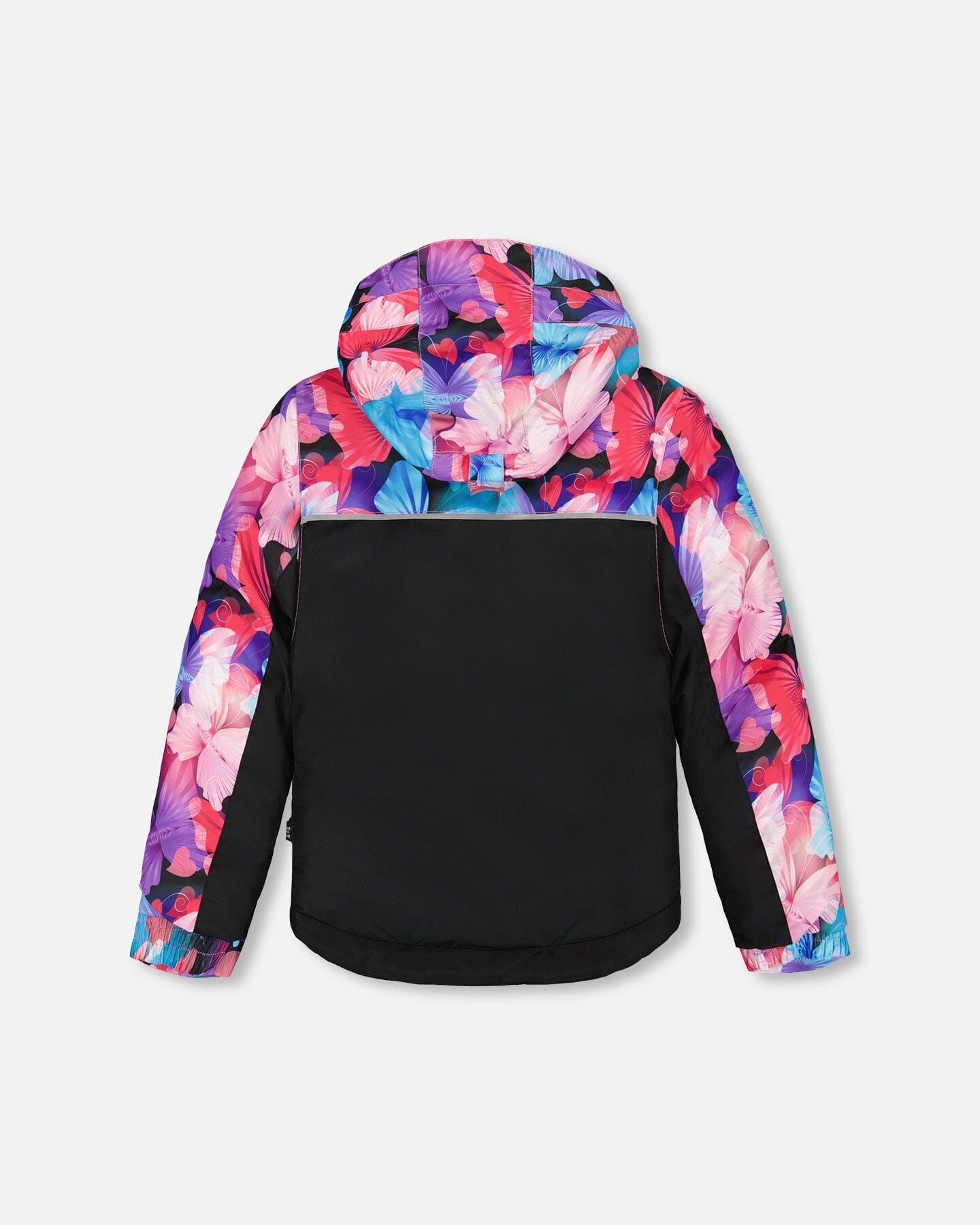 Two-Piece Play Snowsuit Black Butterfly Print