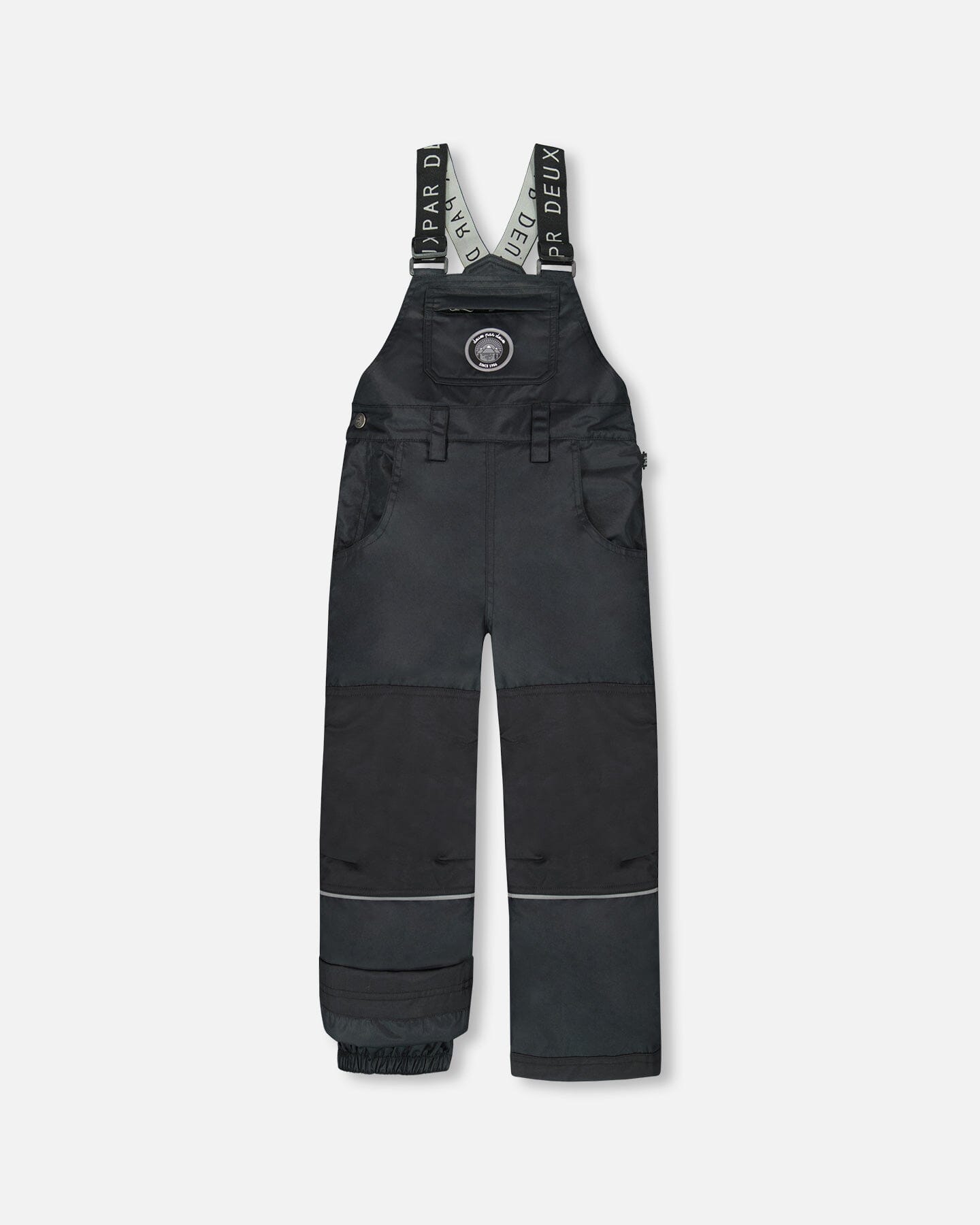 Solid Play Overall Snow Bib Black