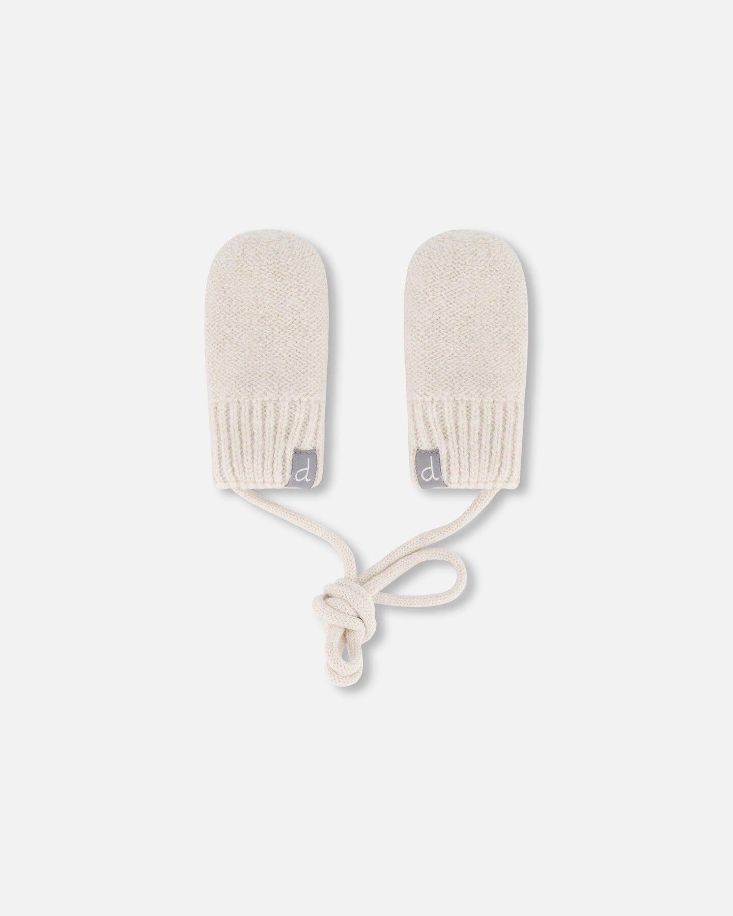 Infant Knit Mittens Off-White
