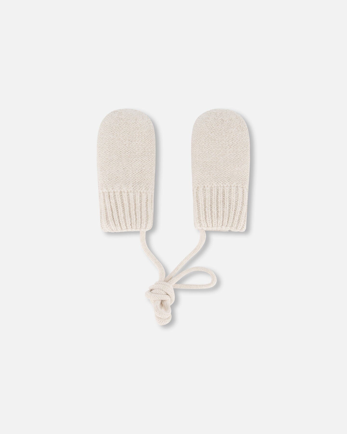 Infant Knit Mittens Off-White