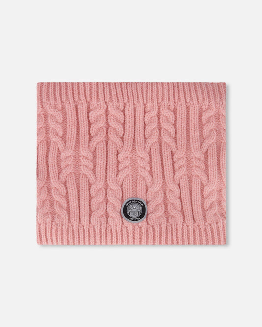 Lined Winter Neckwarmer Dusty Pink