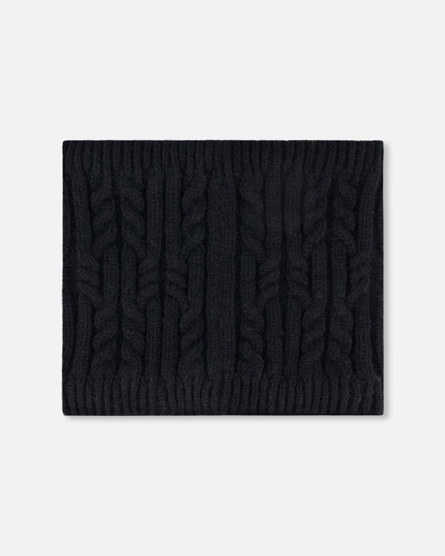 Lined Winter Neckwarmer Black