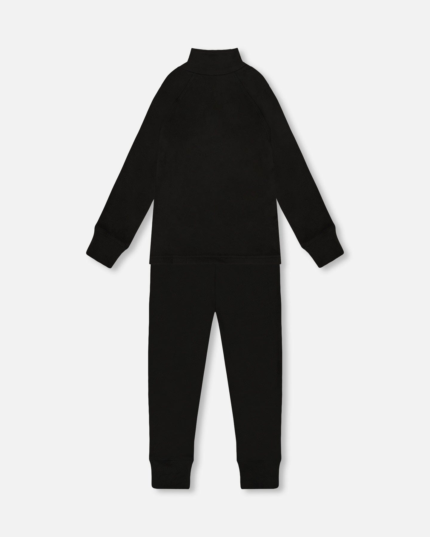 Two-Piece Thermal Underwear Set Black